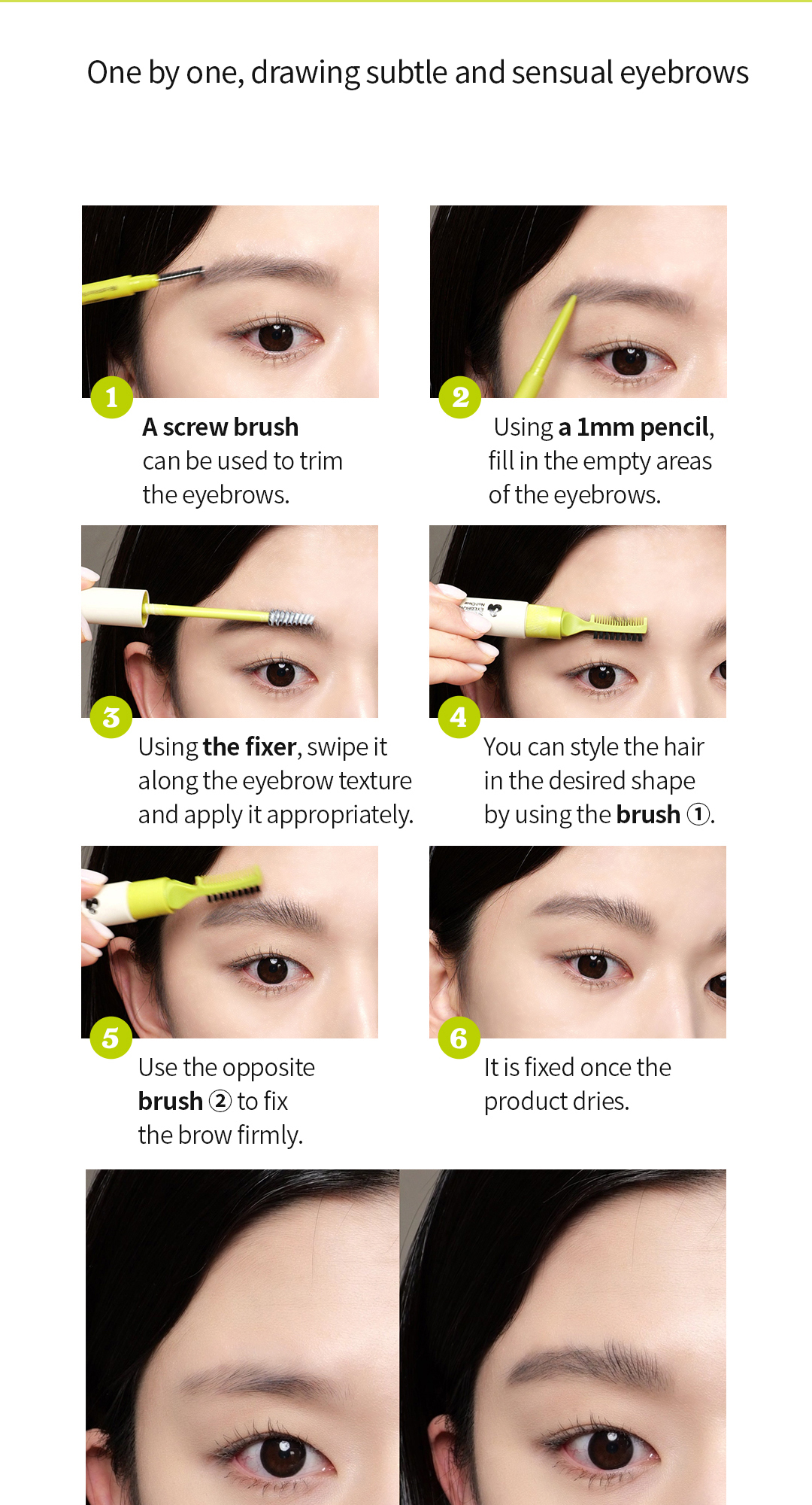 Unleashia Shaper Defining Eyebrow Pencil | Maccaron