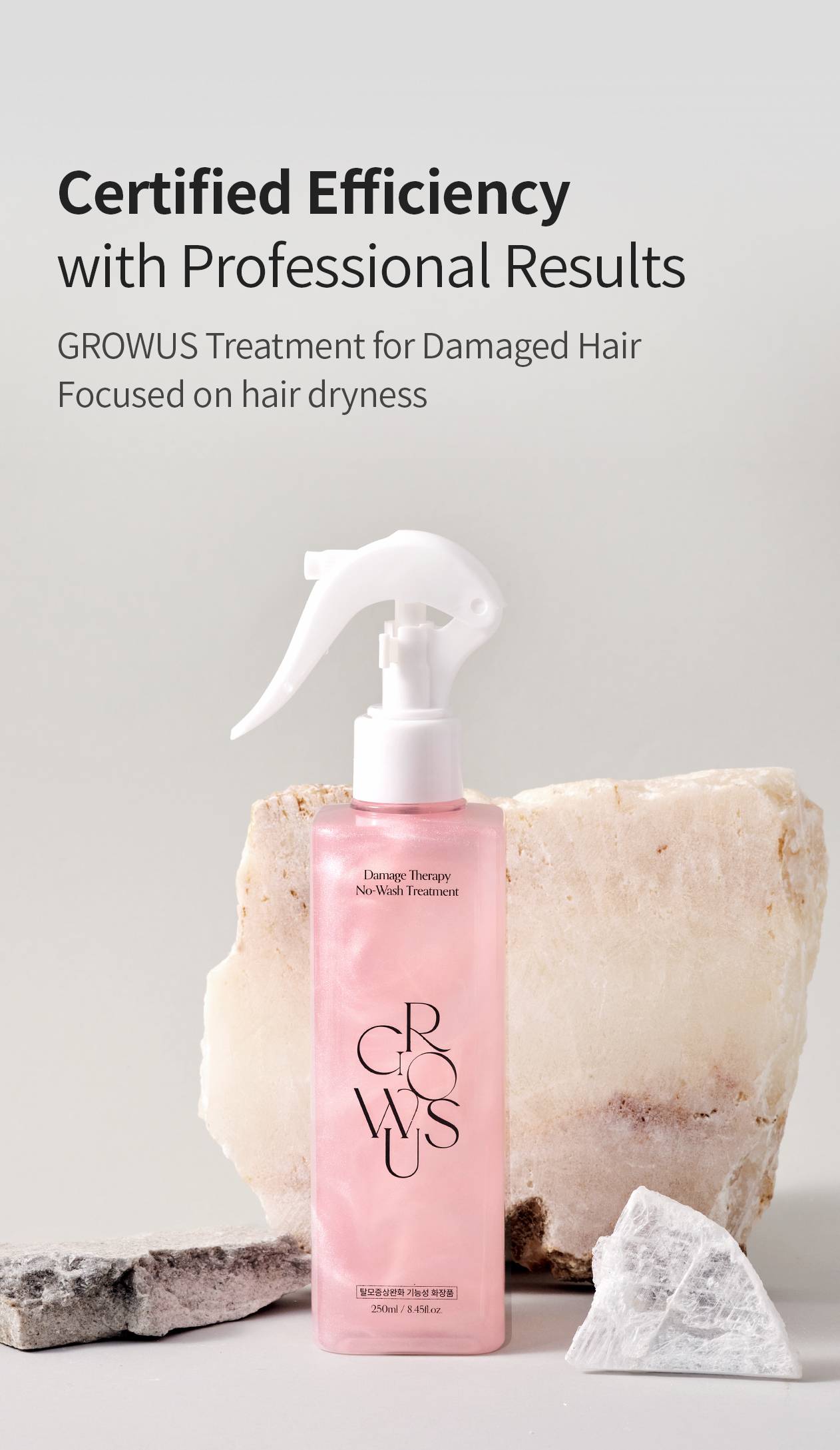 GROWUS Damage Therapy No Wash Treatment - 基礎化粧品